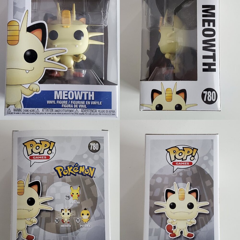 Funko Pop Games Pokemon Meowth 780